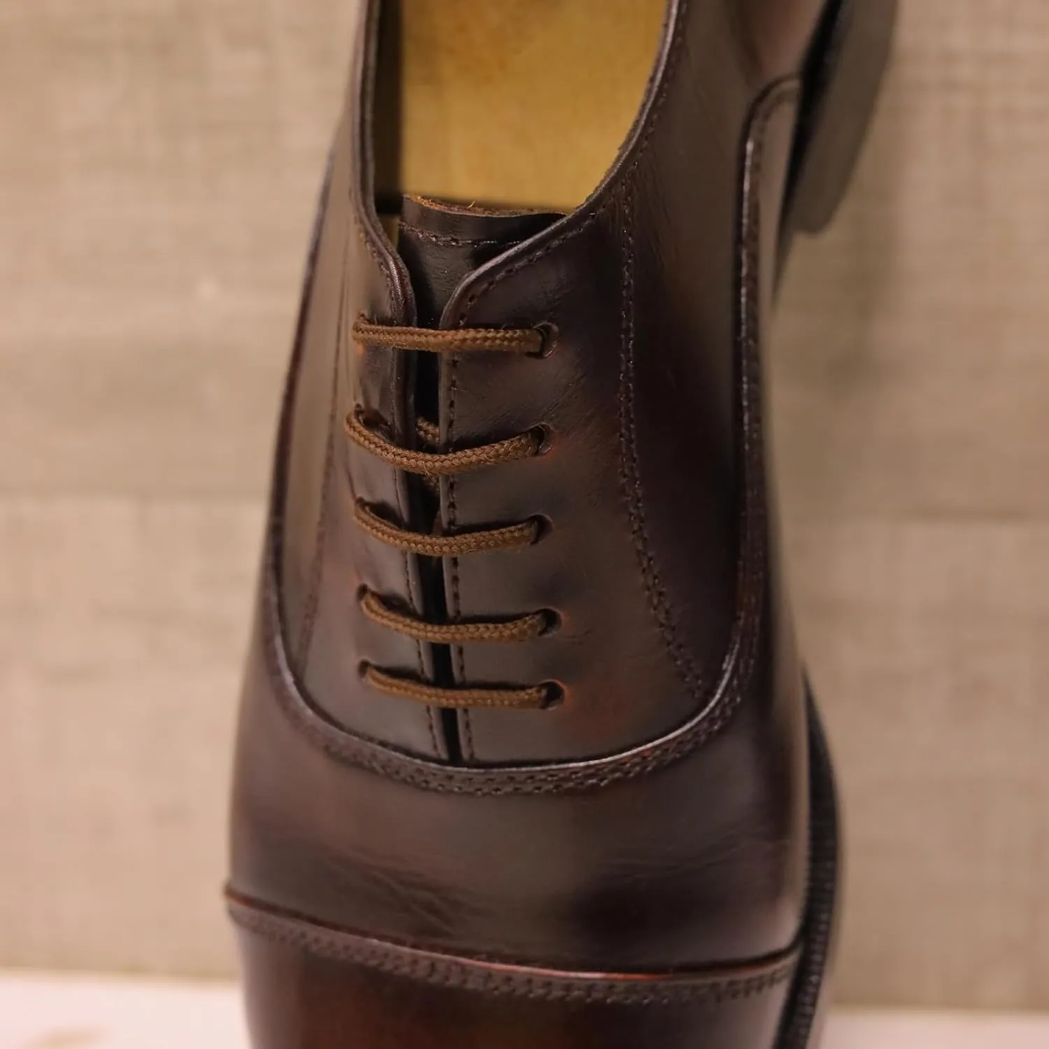 Men's Oxford Leather Shoes, Elegant Dress Footwear, Perfect for Business or Formal Events, Leather Boot