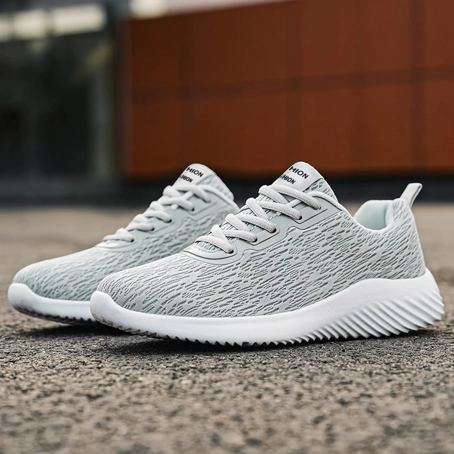 Men's Reathable Stretch Canvas Shoes Non Slip Lightweight Workout Shoe Comfortable & Light-Weight Stretch Shoes