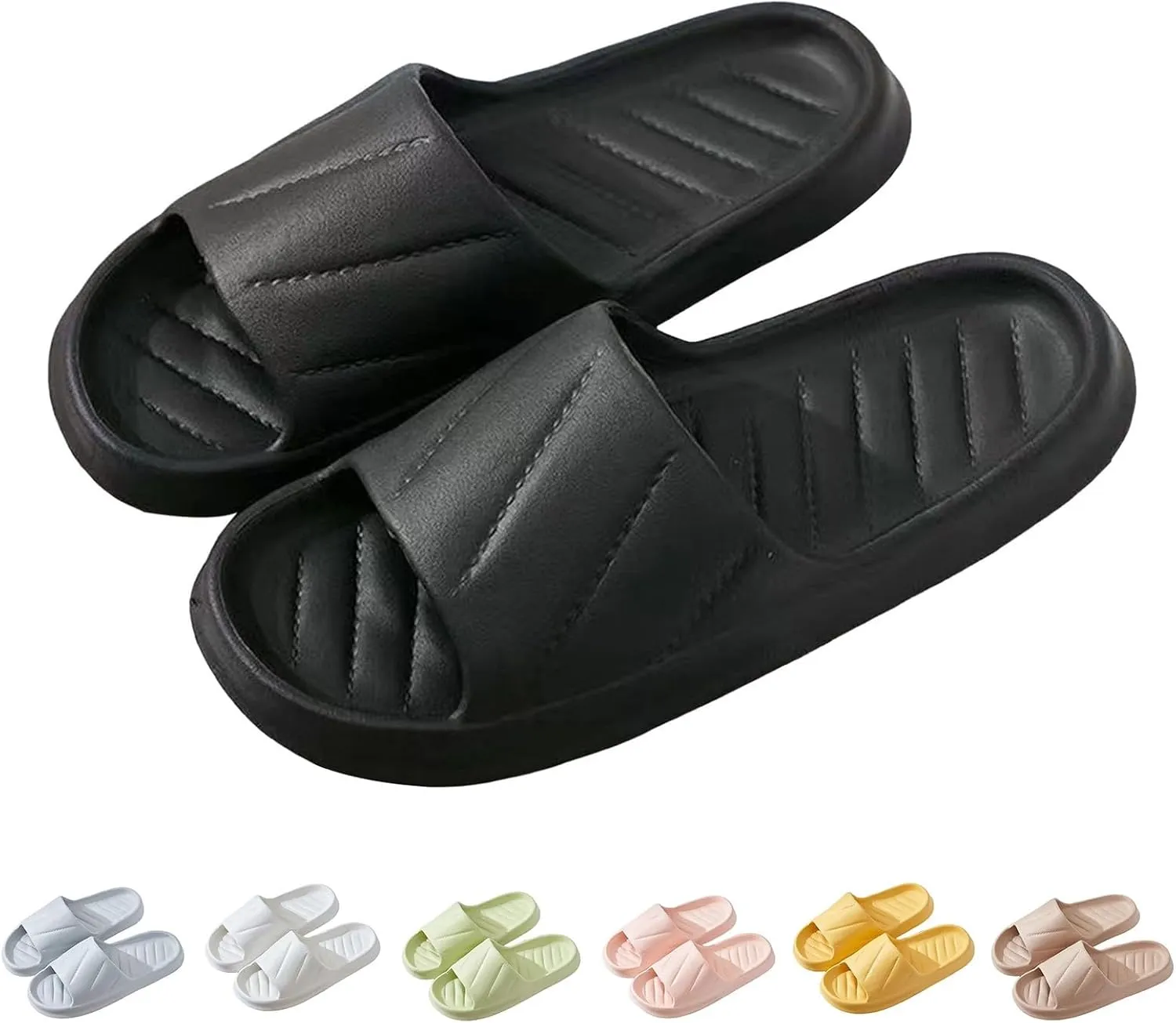 Mens Shower Shoes Shower Shoes Women Bathroom Slippers Men Slides for Women Comfortable Ultimate Comfort Ultra Comfort Slippers