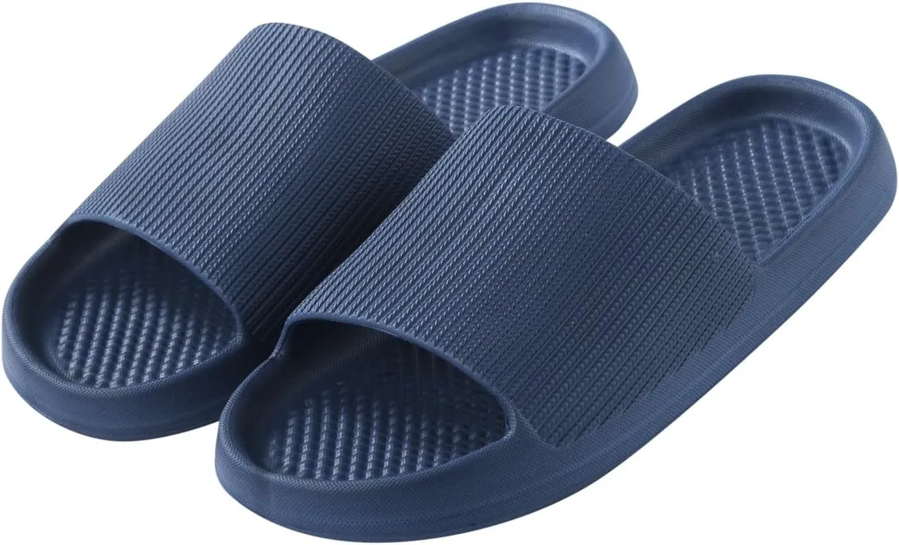 Mens Shower Shoes Slides for Women Bathroom Slippers Men Shower Shoes Women Beach Gym Living Room Slippers