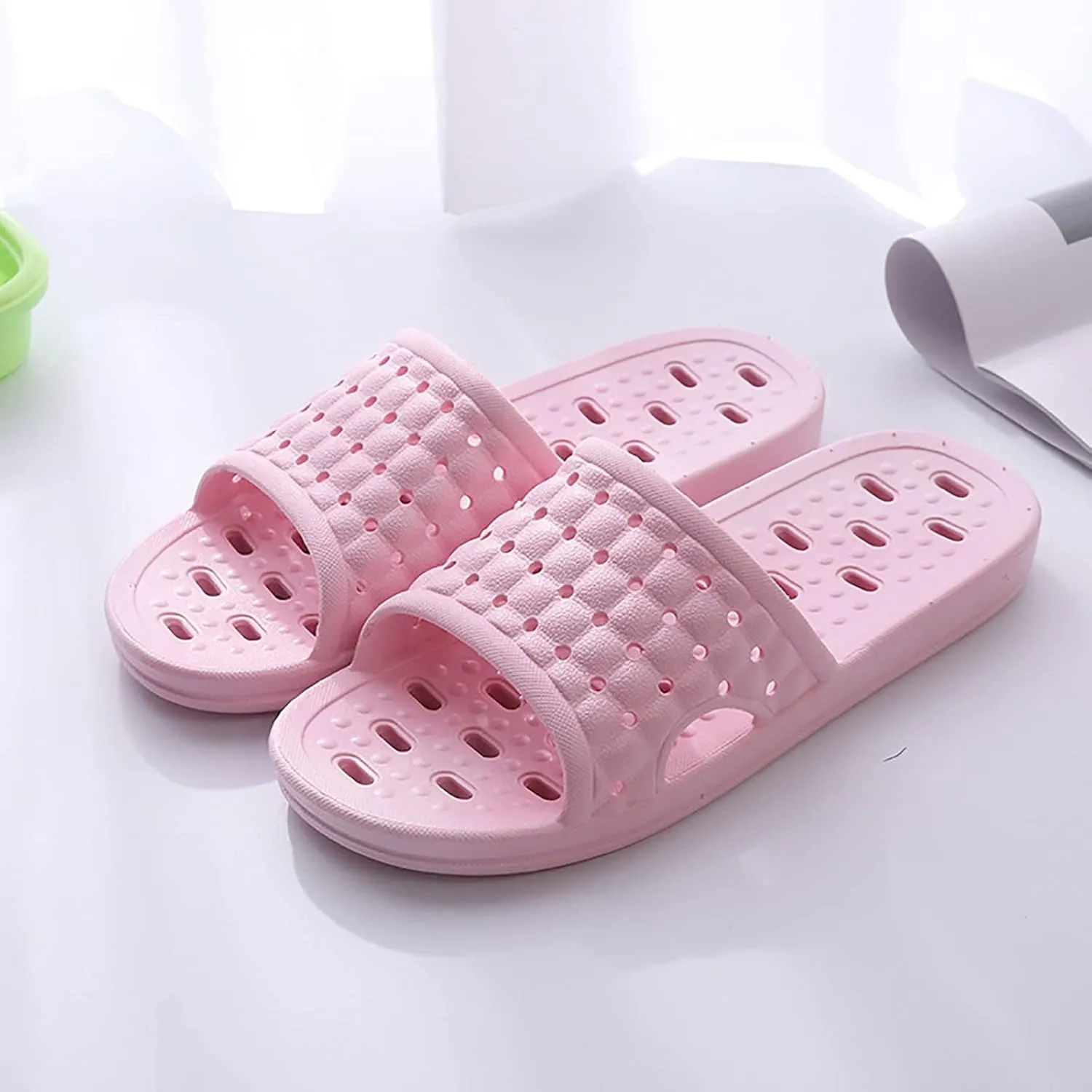 Mens Slides Slides for Women Cloud Slippers for Men Womens House Non Slip Spa Slippers