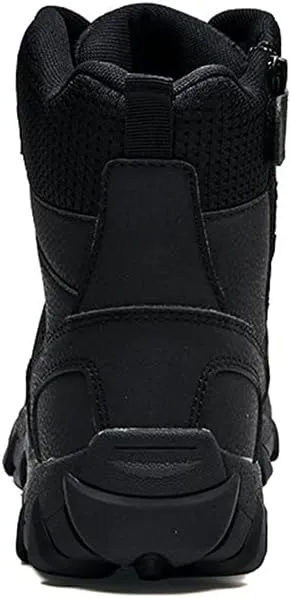 Mens Tactical Boots Lightweight Combat Boots Durable Suede Leather and Rubber Sole Military Work and Desert Boots