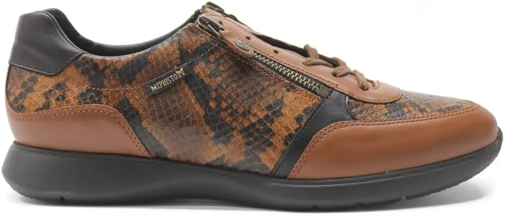Mephisto Womens Monia Leather Trainers