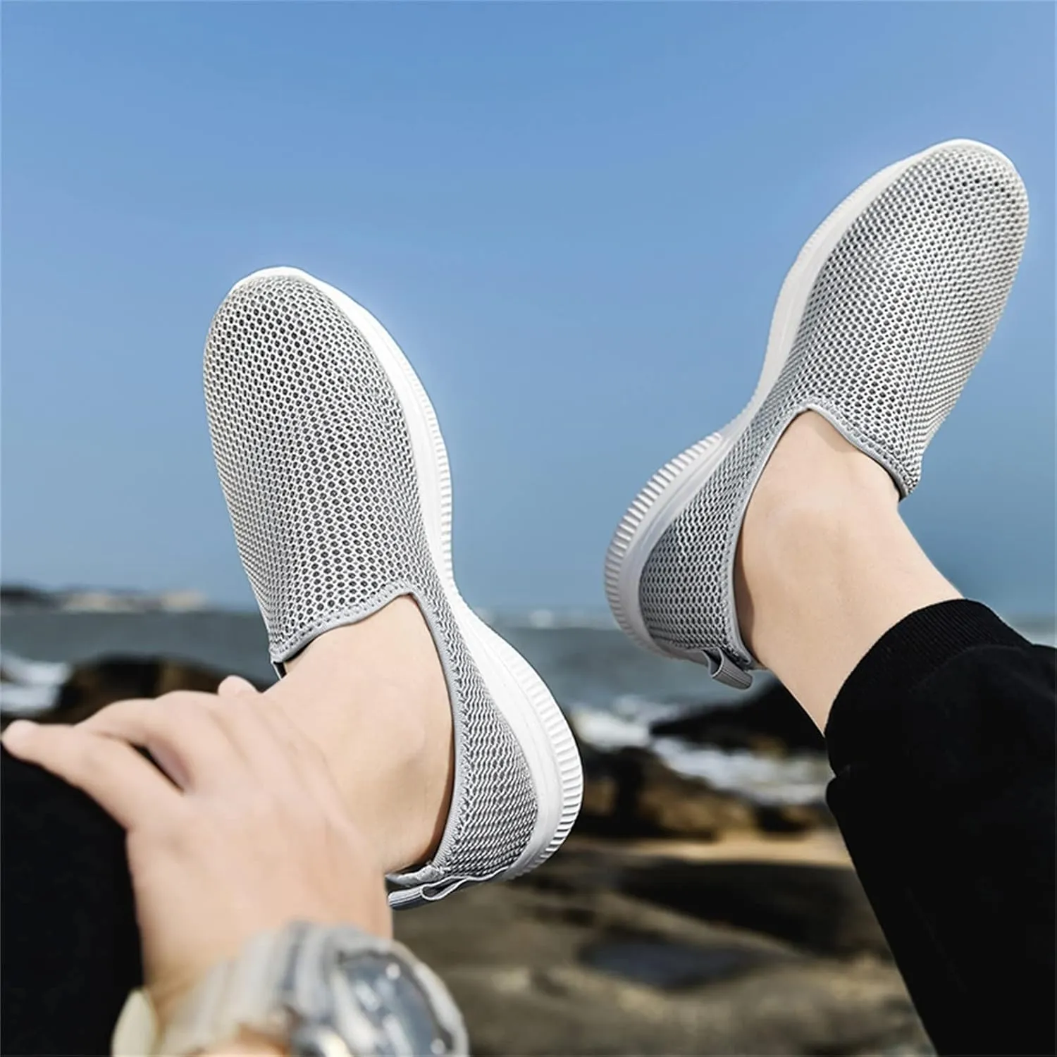 Mules for Women Flats Women's Sneakers with Arch Support Comfortable Dress Shoes for Women Wide Toe Box Trendy Casual Loafers for Women Platform Sneakers