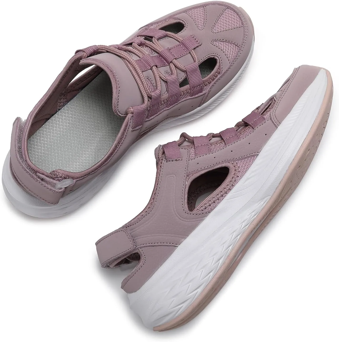 NEOTO Womens Athletic Sandal Walking Shoes Breathable Lightweight Adjustable Sport Comfortable