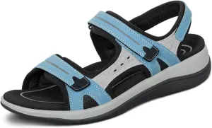 Orthofeet Women's Orthopedic Leather Adjustable Venice Sandals