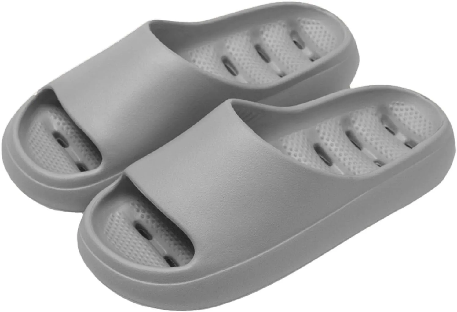 Pillow Slippers for Women Non Slip Indoor Home House Beach Shoes Slim Sandals Shower Slides for Women