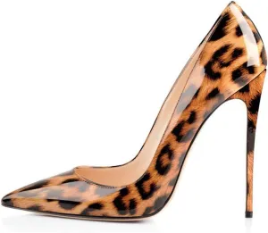 Richealnana Women's Classic Pumps Pointed Toe Sexy 4.7 Inches High Heels