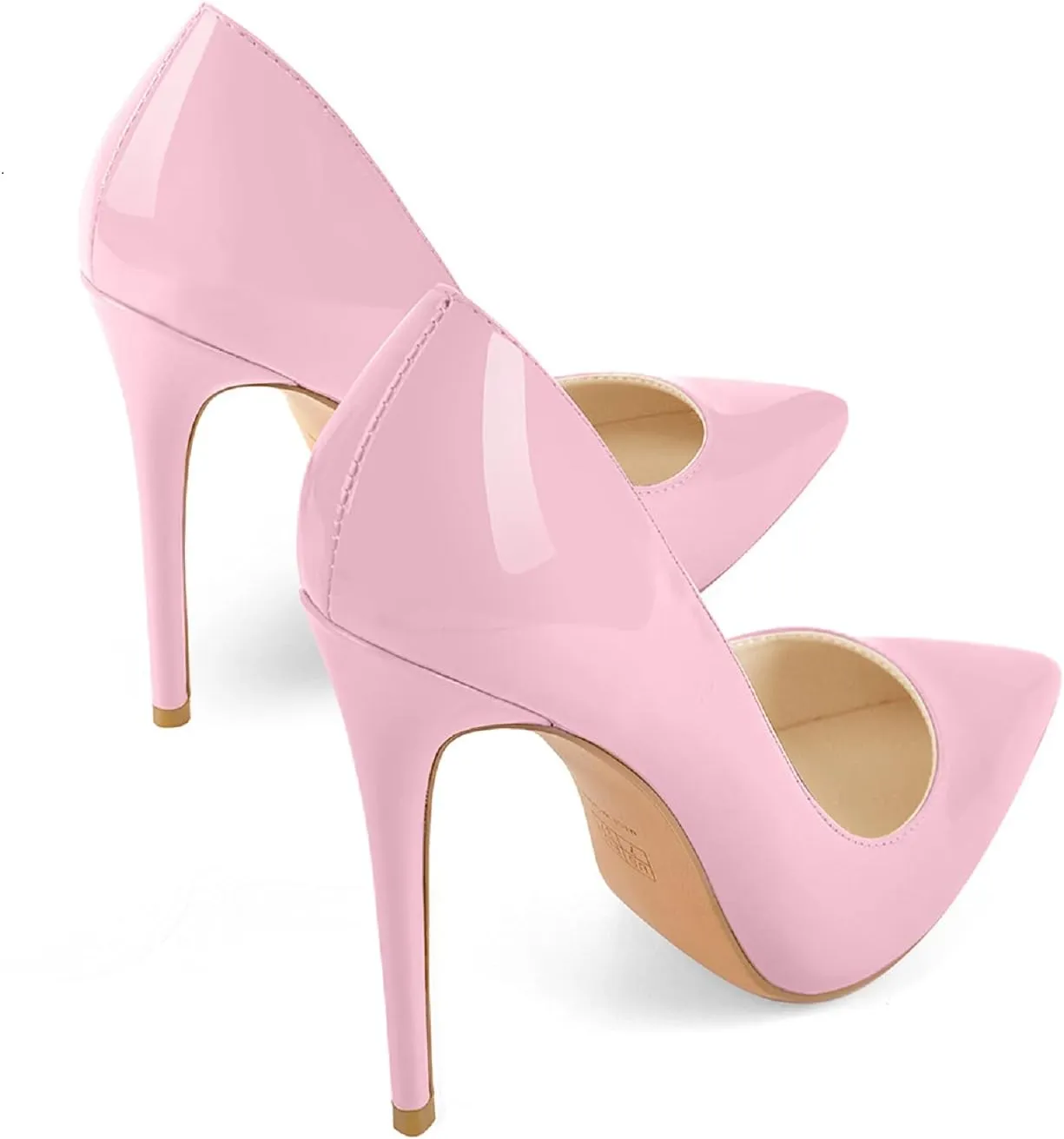 Richealnana Women's Classic Pumps Pointed Toe Sexy 4.7 Inches High Heels