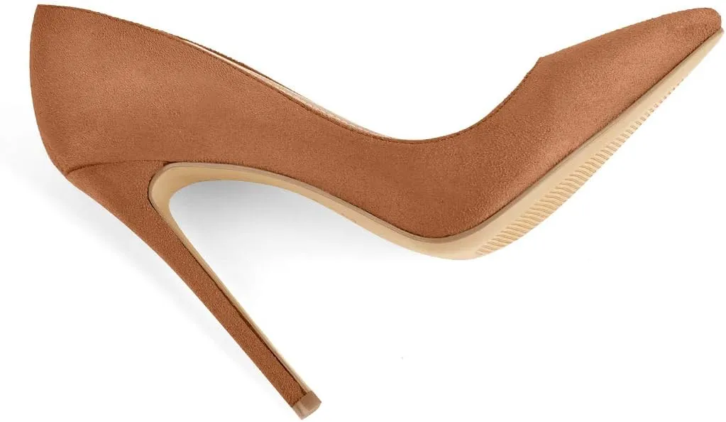 Richealnana Women's Classic Pumps Pointed Toe Sexy 4.7 Inches High Heels
