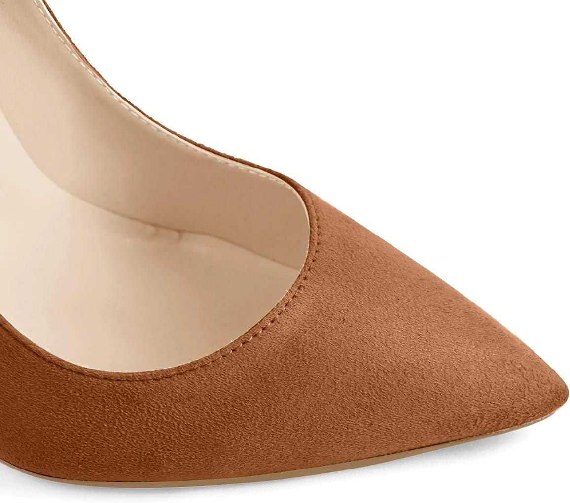 Richealnana Women's Classic Pumps Pointed Toe Sexy 4.7 Inches High Heels