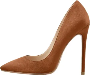 Richealnana Women's Classic Pumps Pointed Toe Sexy 4.7 Inches High Heels