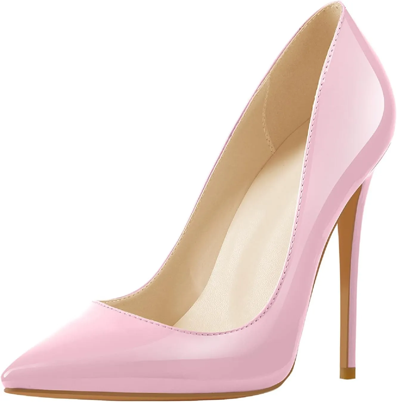 Richealnana Women's Classic Pumps Pointed Toe Sexy 4.7 Inches High Heels