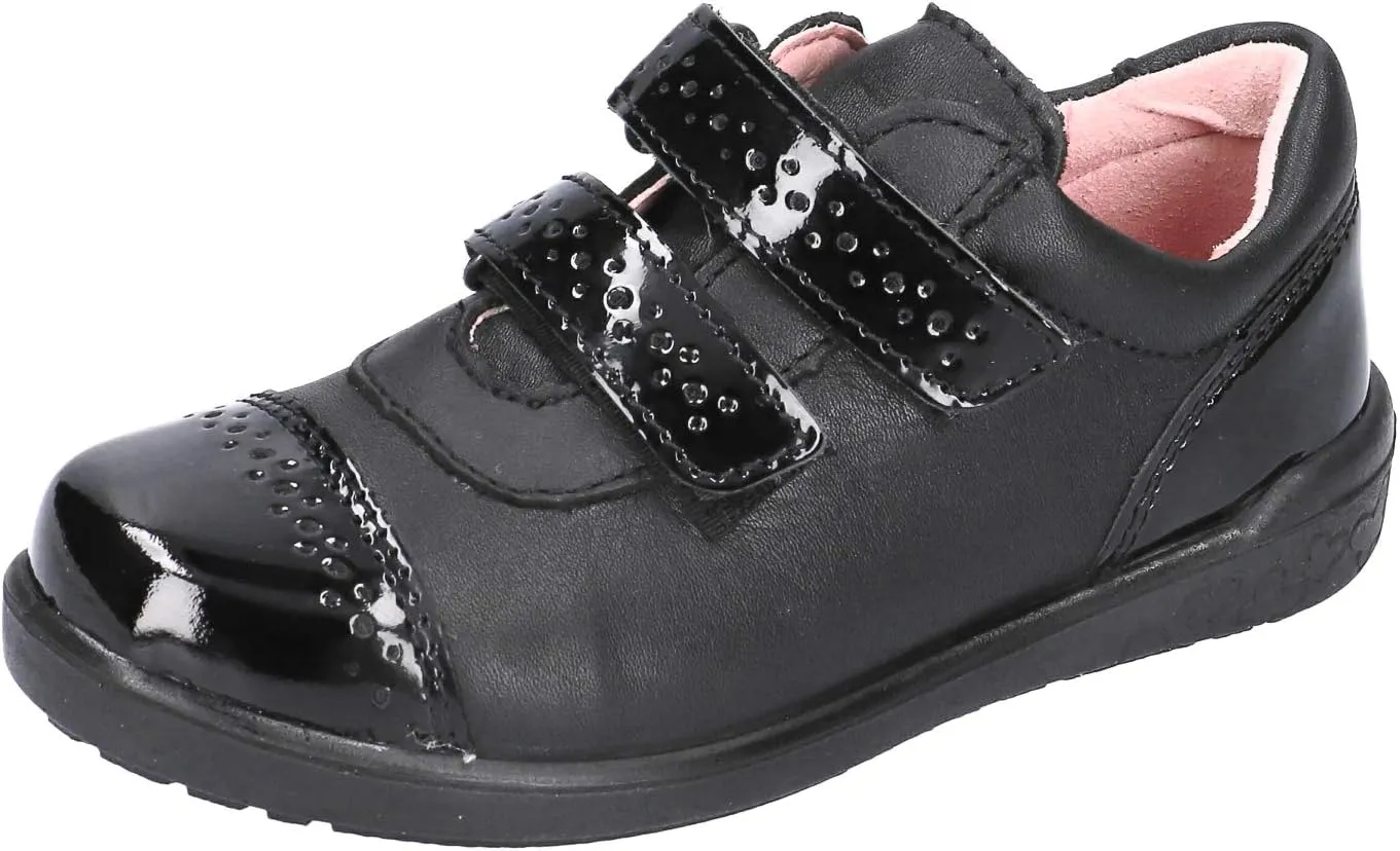 RICOSTA Grace 8626100-093 Girls' Leather and Patent Leather School Shoes