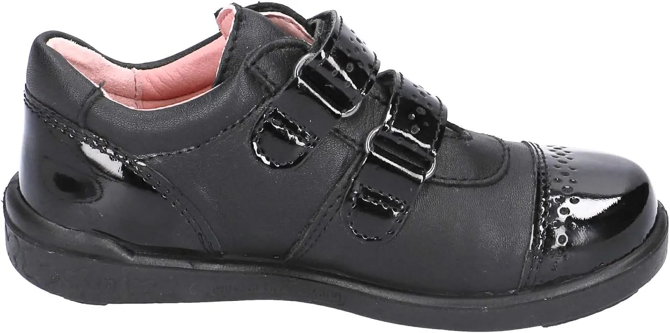 RICOSTA Grace 8626100-093 Girls' Leather and Patent Leather School Shoes