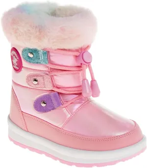 Rugged Bear Boys Girls Snow Boots - Warm Comfort Winter Calf Boots (Toddler - Little Kid - Big Kid)