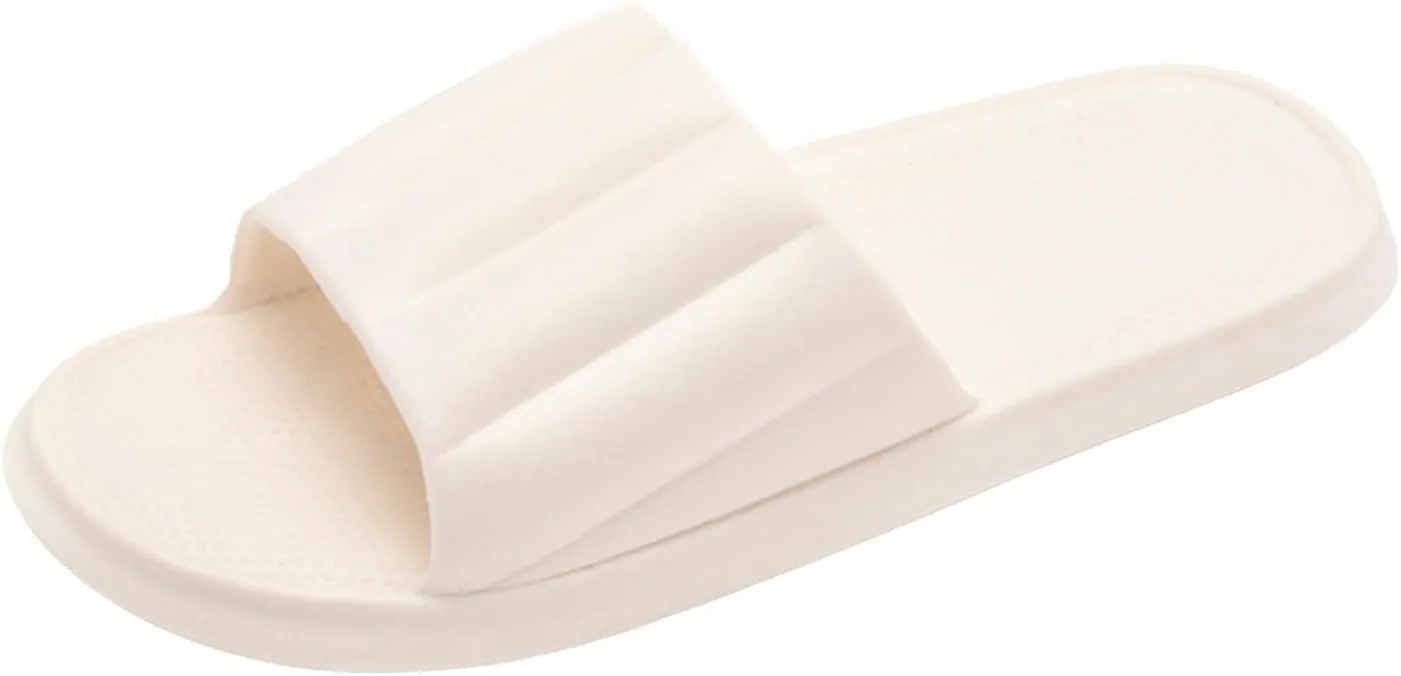 Shower Sandals Women's Slippers with Arch Support Shower Shoes for Living Room Pool Beach Spa Public Showers