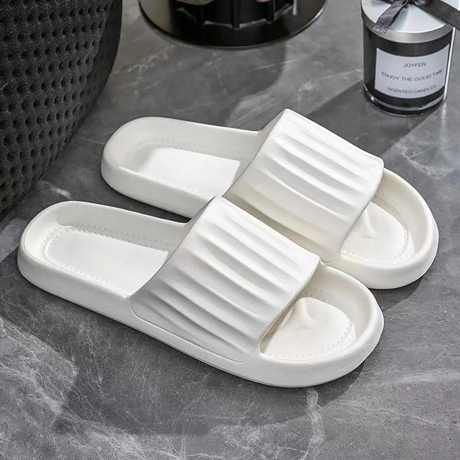 Shower Shoes Shower Shoes for Living Room Pool Beach Spa Public Showers Cushioned Thick Sole Slippers