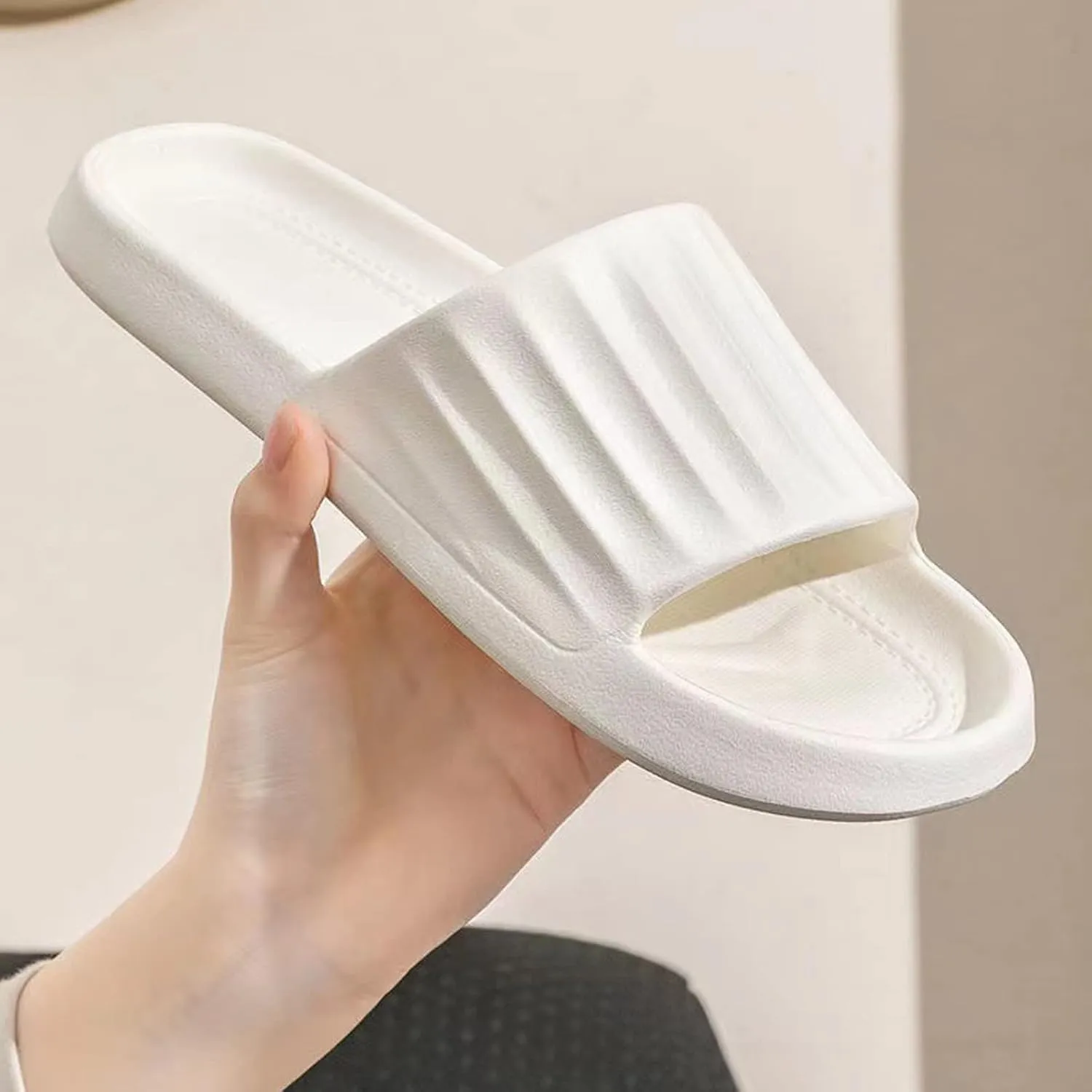 Shower Shoes Shower Shoes for Living Room Pool Beach Spa Public Showers Cushioned Thick Sole Slippers