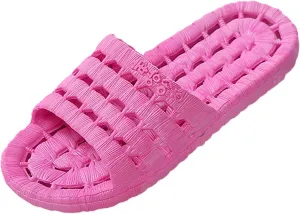 Shower Shoes Shower Shoes with Drainage Holes House Slippers Non Slip Quick Drying Cloud Slides for Women with Arch Support