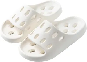 Shower Slippers Non Slip Quick Drying Bathroom Slippers for Women Men Arch Support Slides for Women and Mens