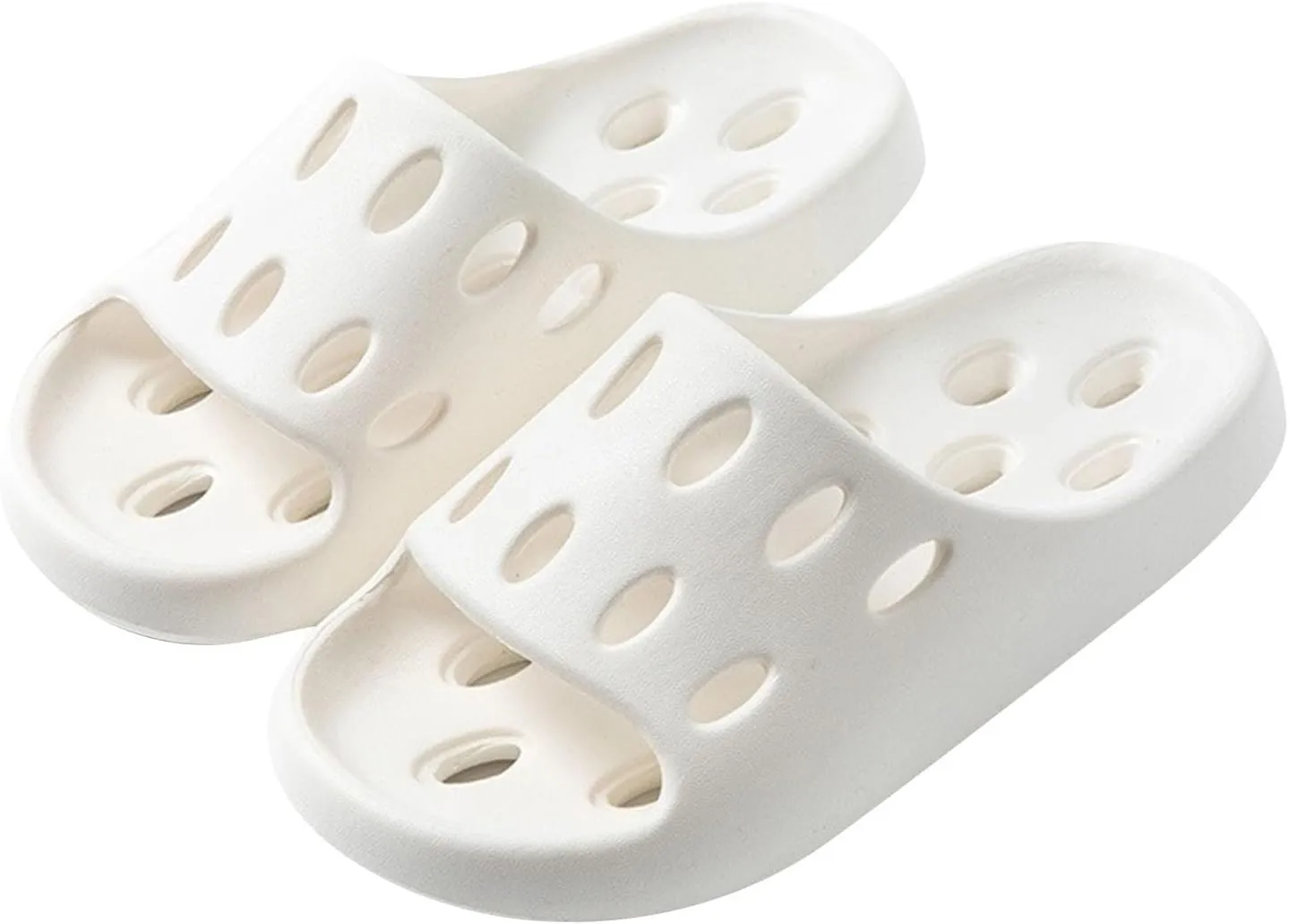 Shower Slippers Non Slip Quick Drying Bathroom Slippers for Women Men Arch Support Slides for Women and Mens