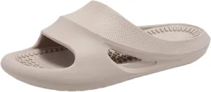 Shower Slippers Shower Shoes with Drainage Holes House Slippers Massage Pool Slides with Arch Support