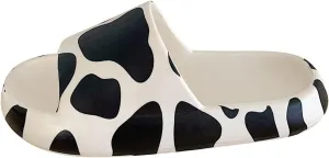 Slides for Women Shower Shoes with Drainage Holes House Slippers Bathroom Slipper Women's Pillow Slippers