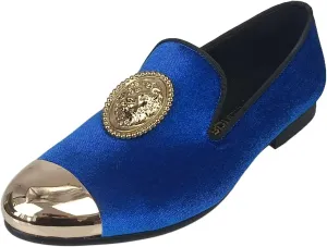 Slip On Formal Dress Shoes Men Velvet Tuxedo Loafers