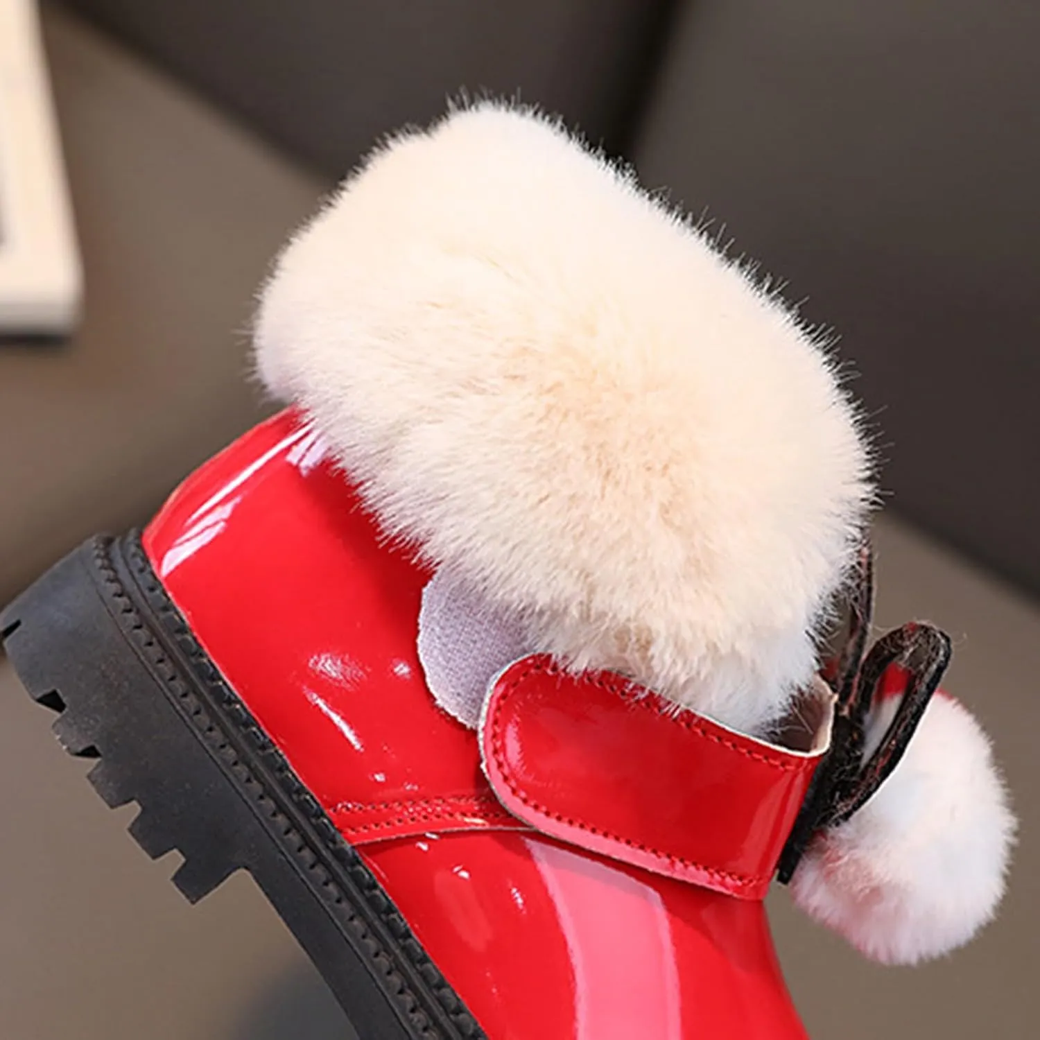 Snow Boots for Girls Snow Boots Little Girls Warm Winter Comfy Cute Durable Outdoor Princess Ankle Boots