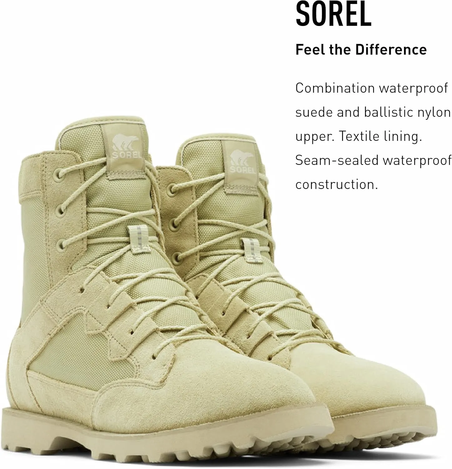 Sorel Men's Caribou OTM WP Boot  Waterproof Leather Rain Boots