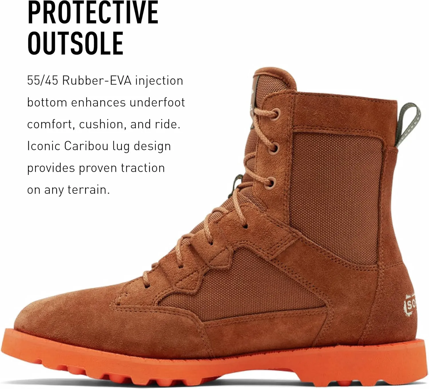 Sorel Men's Caribou OTM WP Boot  Waterproof Leather Rain Boots