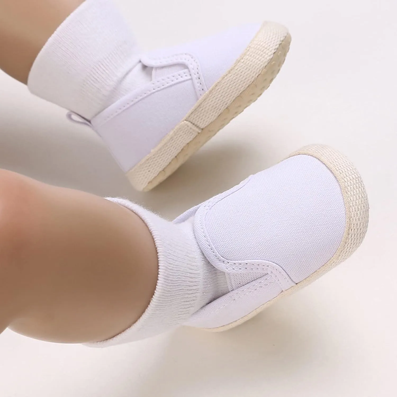 Spring and Autumn Children Baby Toddler Shoes for Boys and Girls Casual Shoes Lightweight Flat Sole Solid Color Stripes Comfortable Slip On 7 8 Toddler Girl Shoes