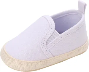 Spring and Autumn Children Baby Toddler Shoes for Boys and Girls Casual Shoes Lightweight Flat Sole Solid Color Stripes Comfortable Slip On 7 8 Toddler Girl Shoes