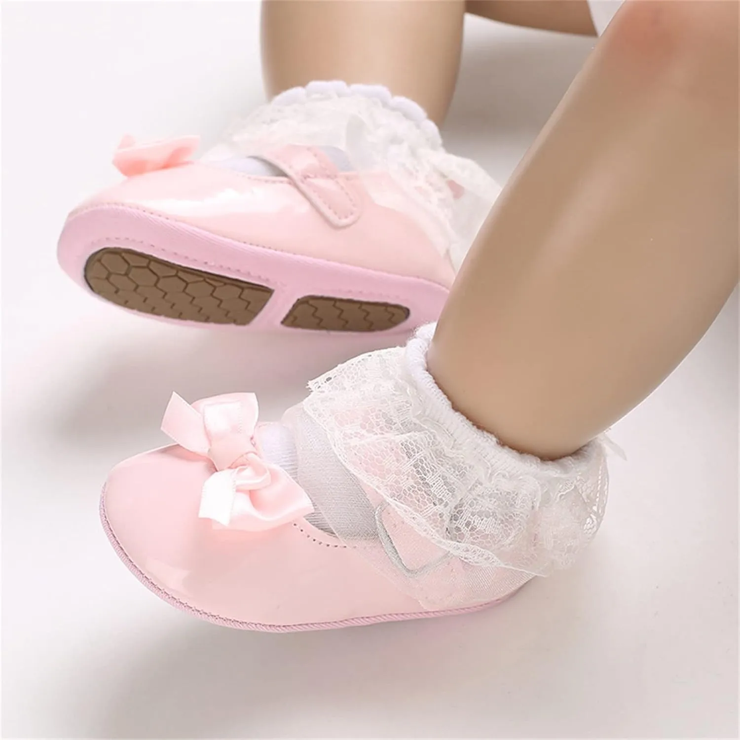 Spring and Summer Children Baby Infant Shoes Girl Princess Shoes Flat Bottom Light Buckle Comfortable Canvas Shoes Kids