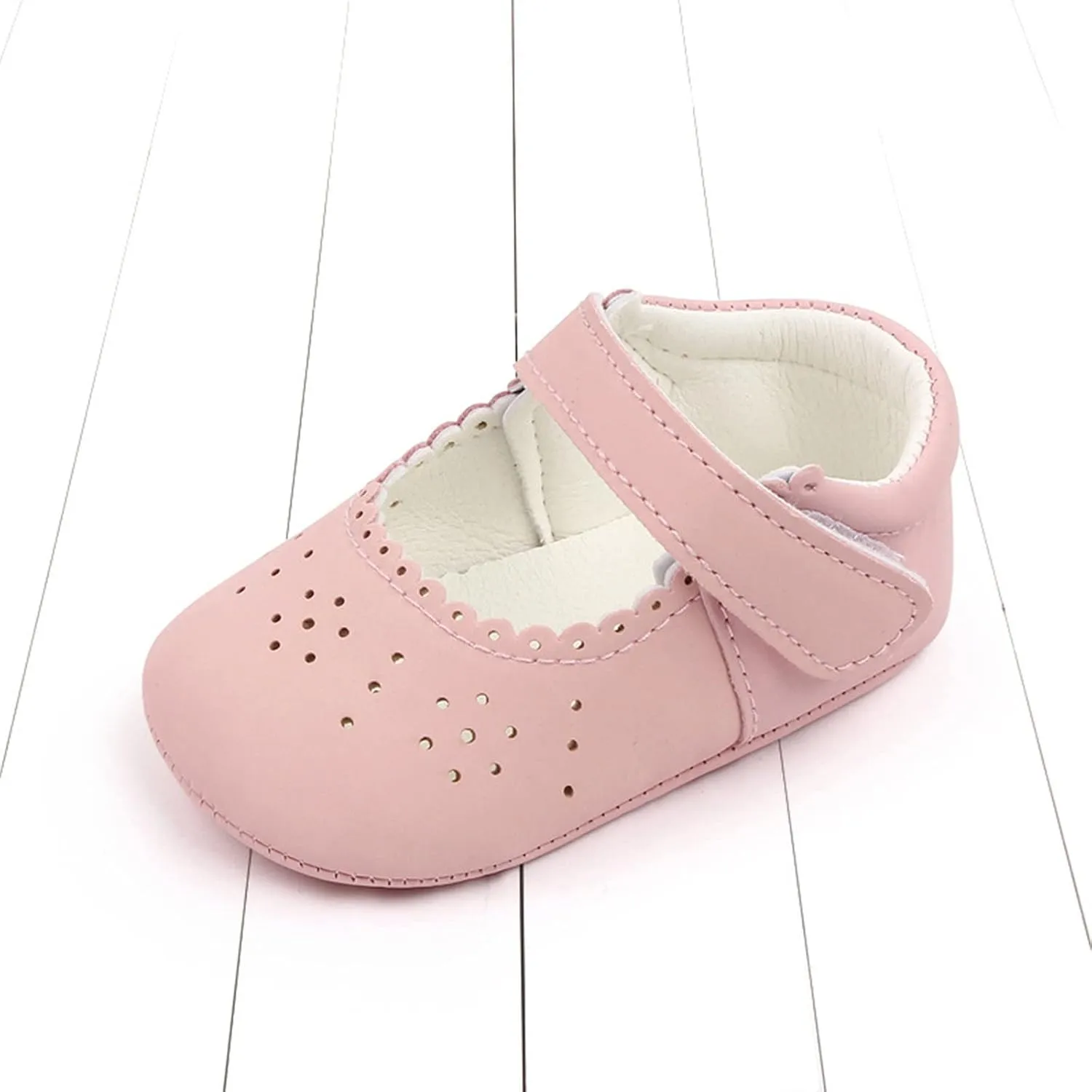 Spring and Summer Children Baby Toddler Shoes for Girls Flat Sole Light Hollow Breathable Comfortable Solid Color Casual Toddler Canvas Shoes