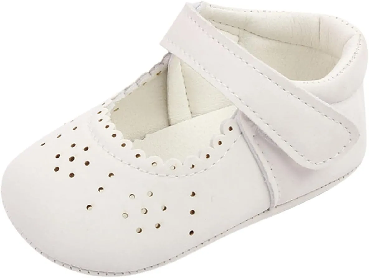 Spring and Summer Children Baby Toddler Shoes for Girls Flat Sole Light Hollow Breathable Comfortable Solid Color Casual Toddler Canvas Shoes