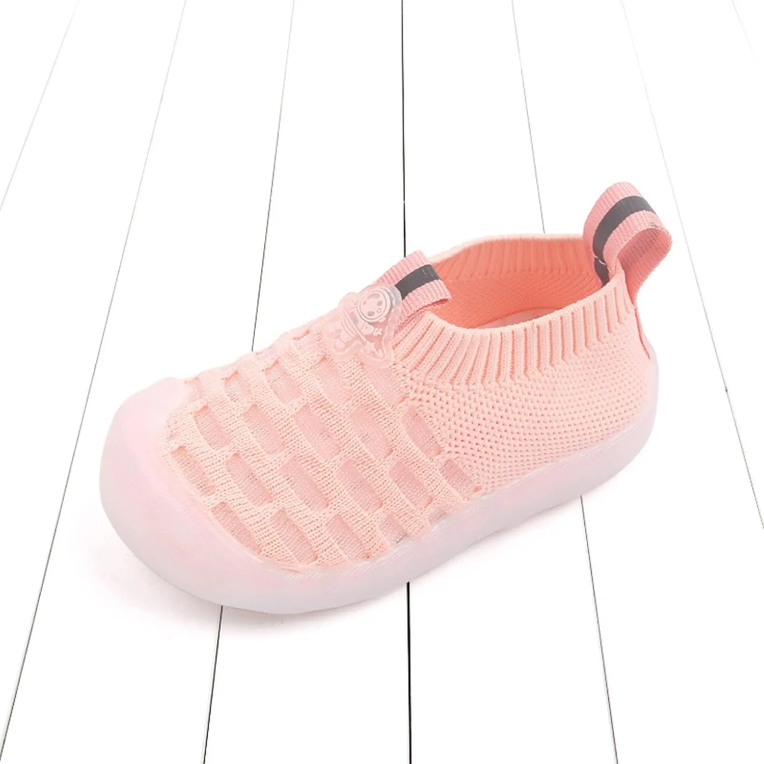 Spring and Summer Children Toddlers Boys and Girls Sports Shoes Flat Bottom Soft Fly Woven Size 5 Girls Tennis Shoes