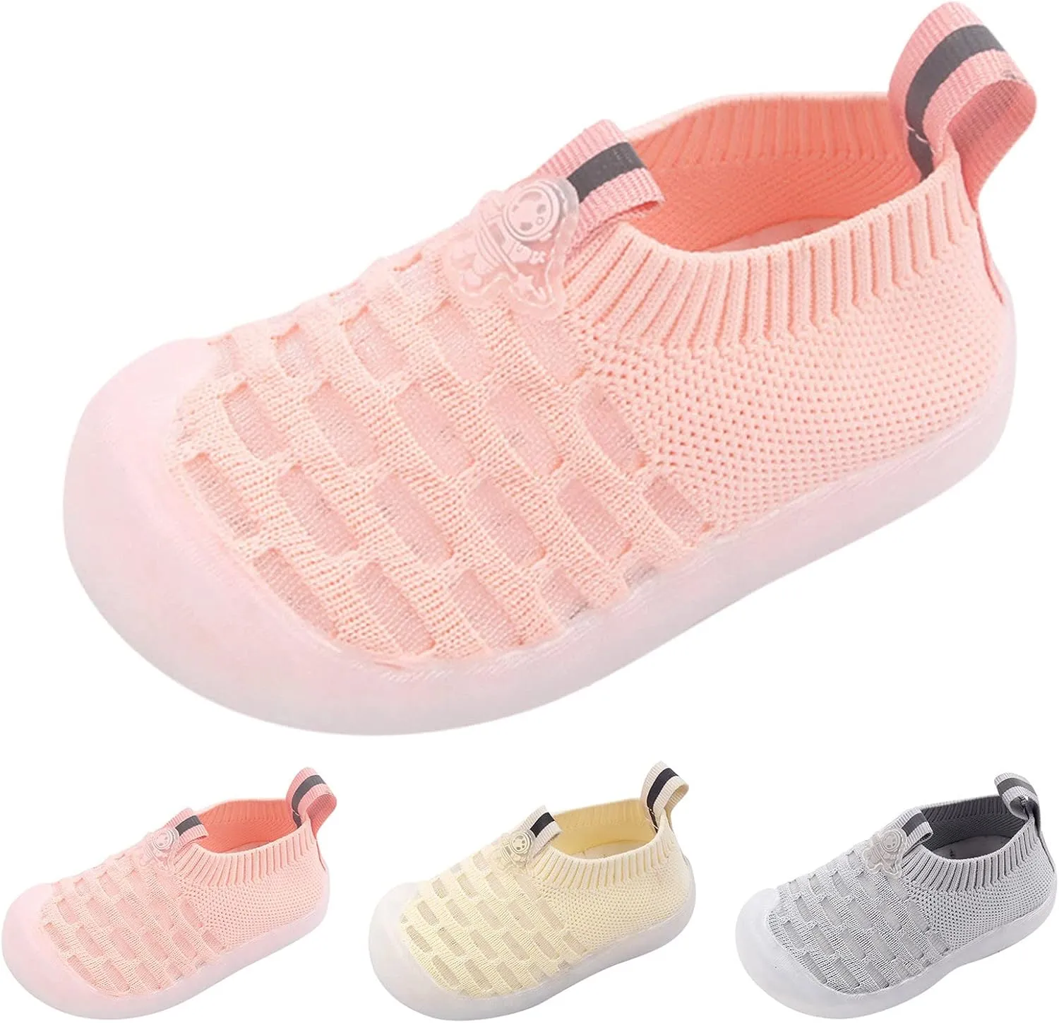Spring and Summer Children Toddlers Boys and Girls Sports Shoes Flat Bottom Soft Fly Woven Size 5 Girls Tennis Shoes