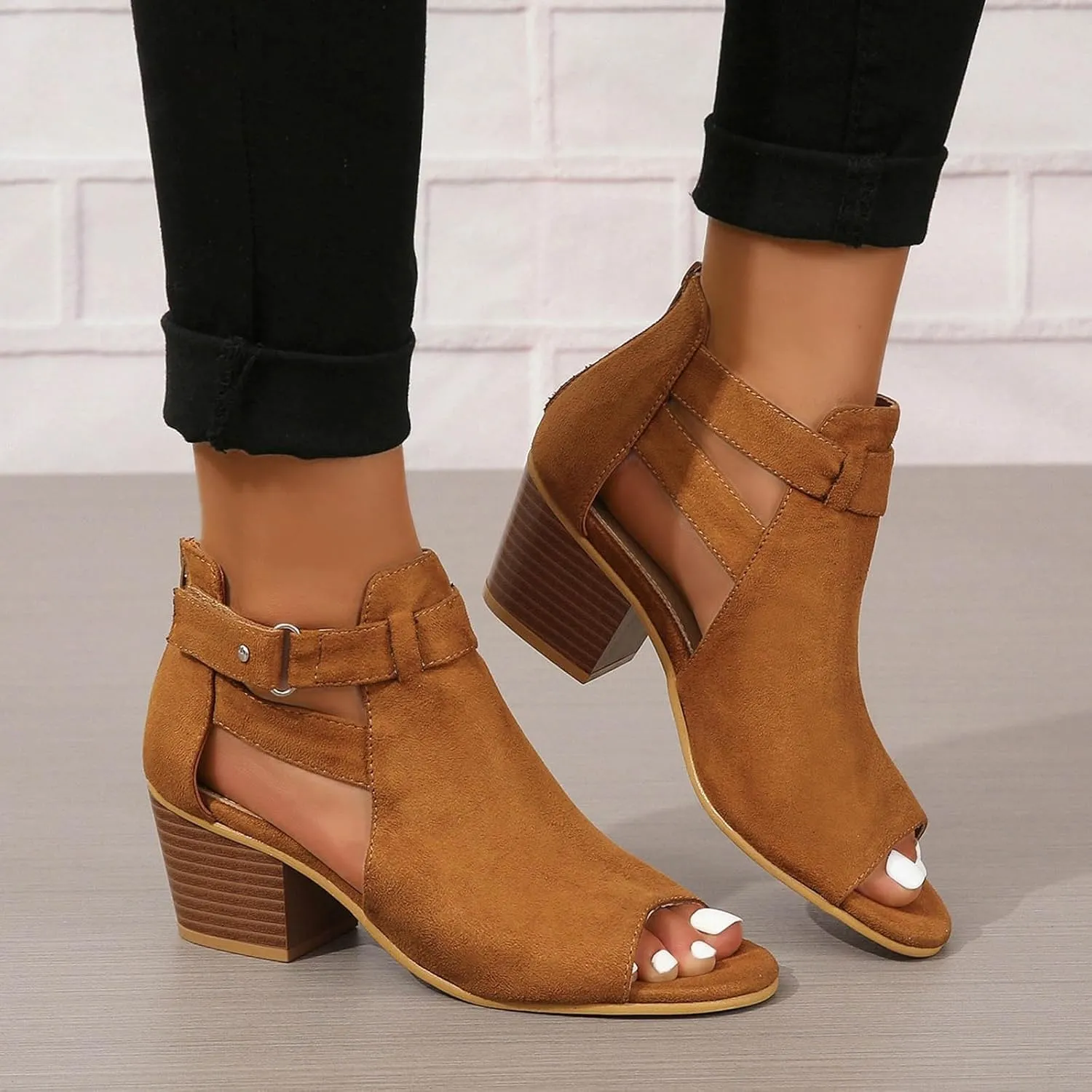 Stiletto Heels Womens Sandals Open Toe Strappy Sandals Women Sandals Dressy Prom Heeled Sandals for Women