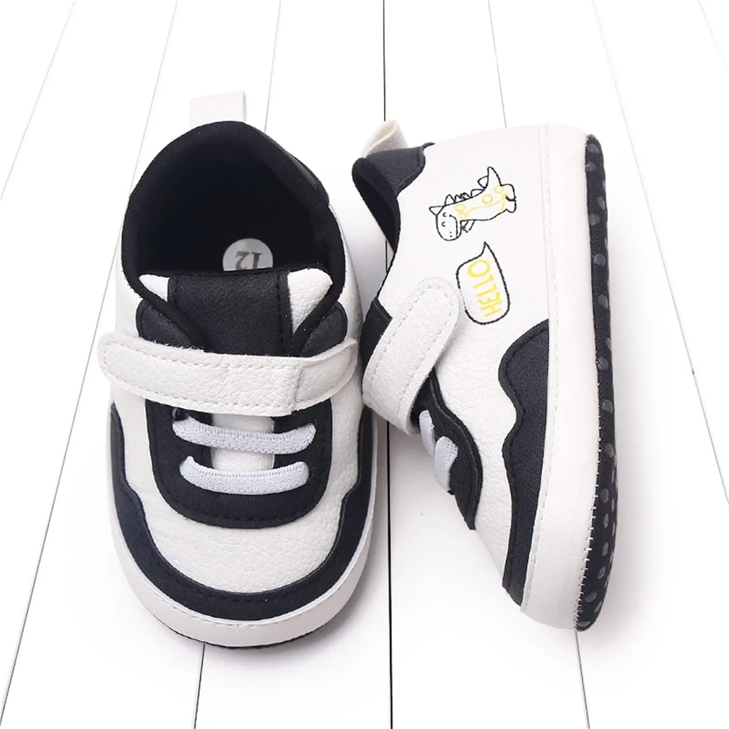 Summer Children Infant Toddler Shoes Boys and Girls Sports Round Toe Colorblock Hook Loop Slip on Canvas Shoes for Boys