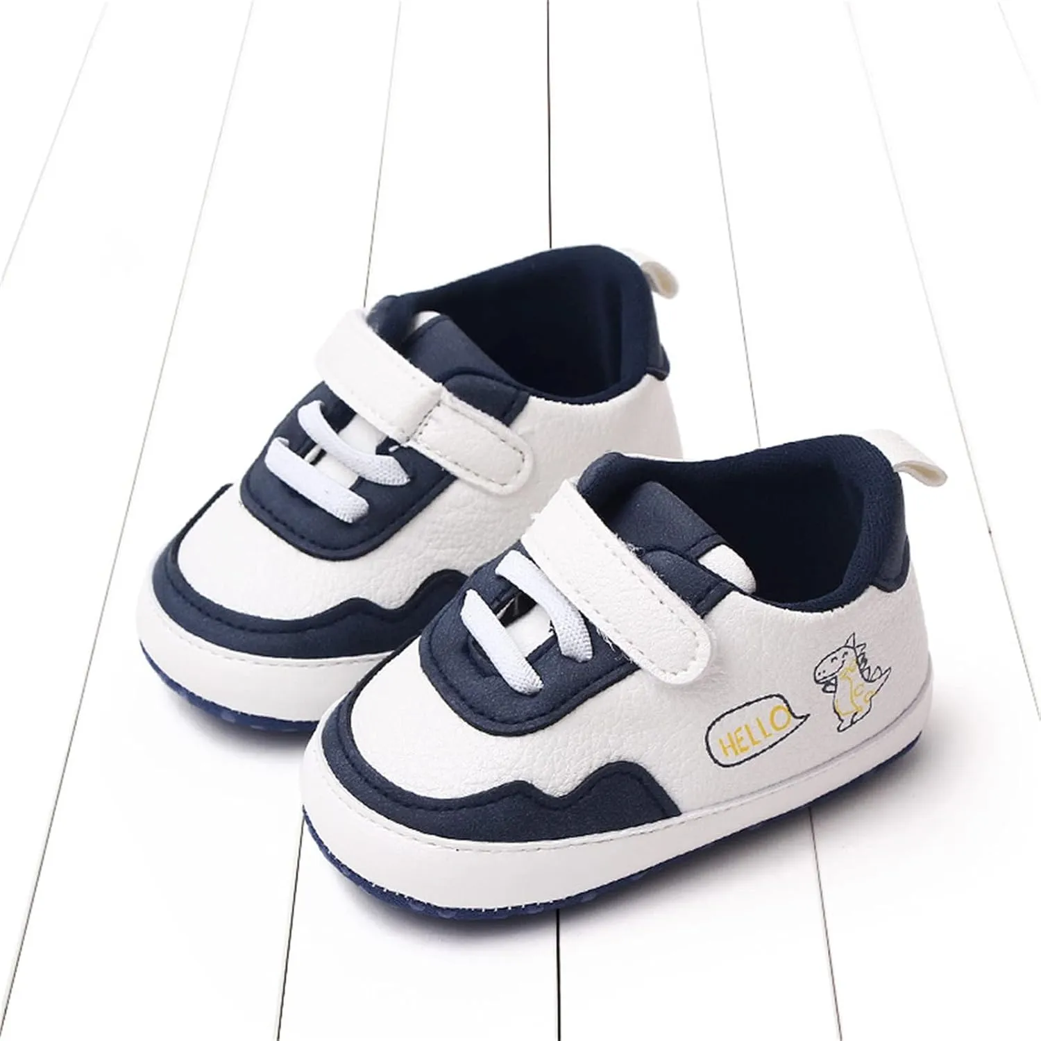 Summer Children Infant Toddler Shoes Boys and Girls Sports Round Toe Colorblock Hook Loop Slip on Canvas Shoes for Boys