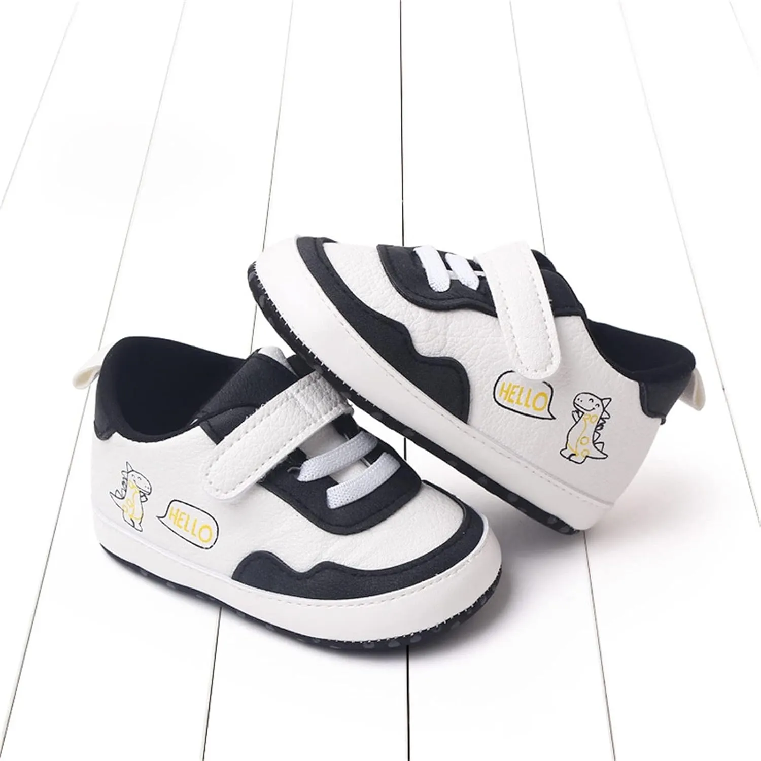 Summer Children Infant Toddler Shoes Boys and Girls Sports Round Toe Colorblock Hook Loop Slip on Canvas Shoes for Boys
