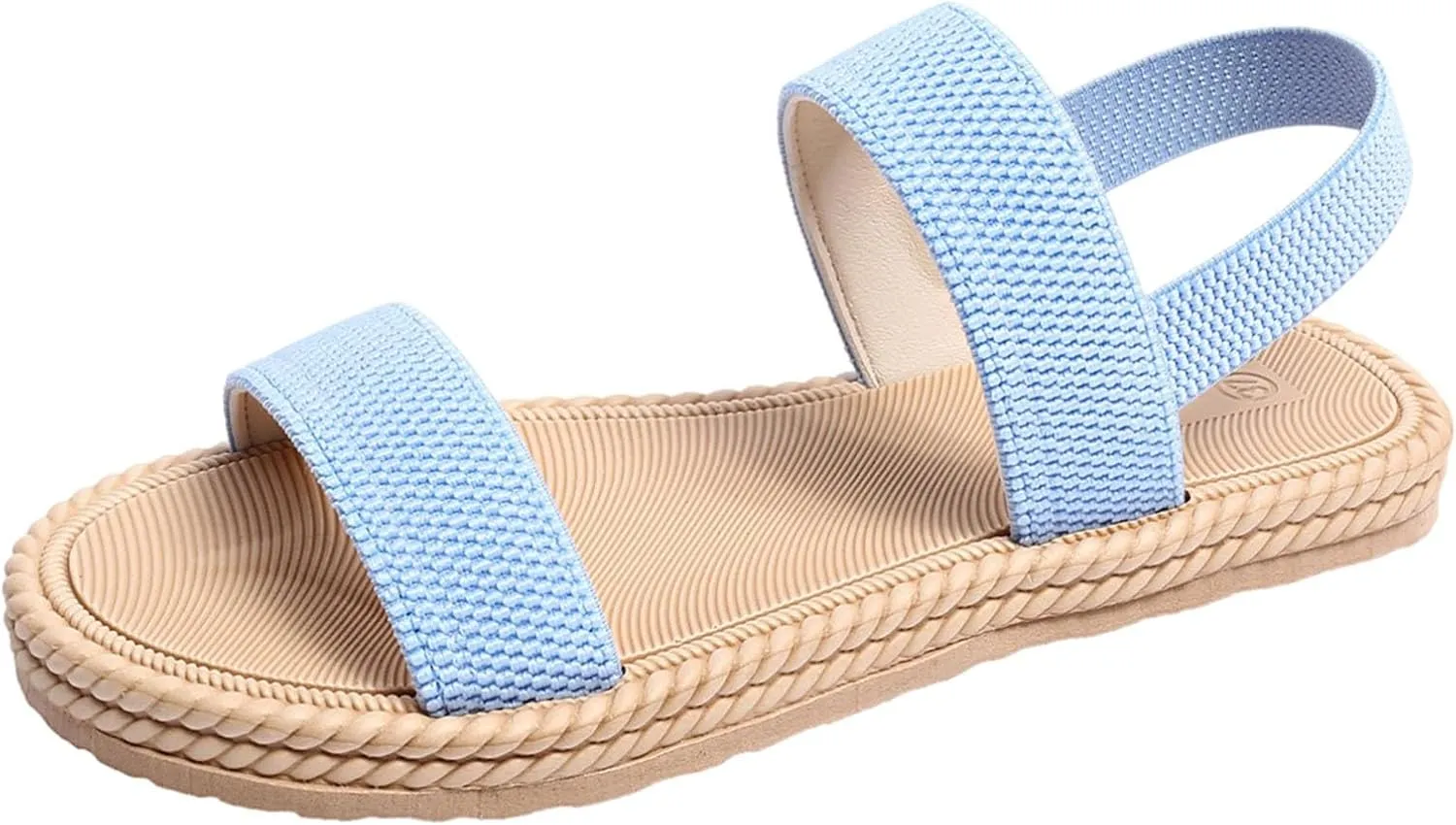 Teen Girls Neutral Sandals Cute Summer Shoes For Women 2025 With Arch Support Beach Vacation Gladiator Wedge Sandals