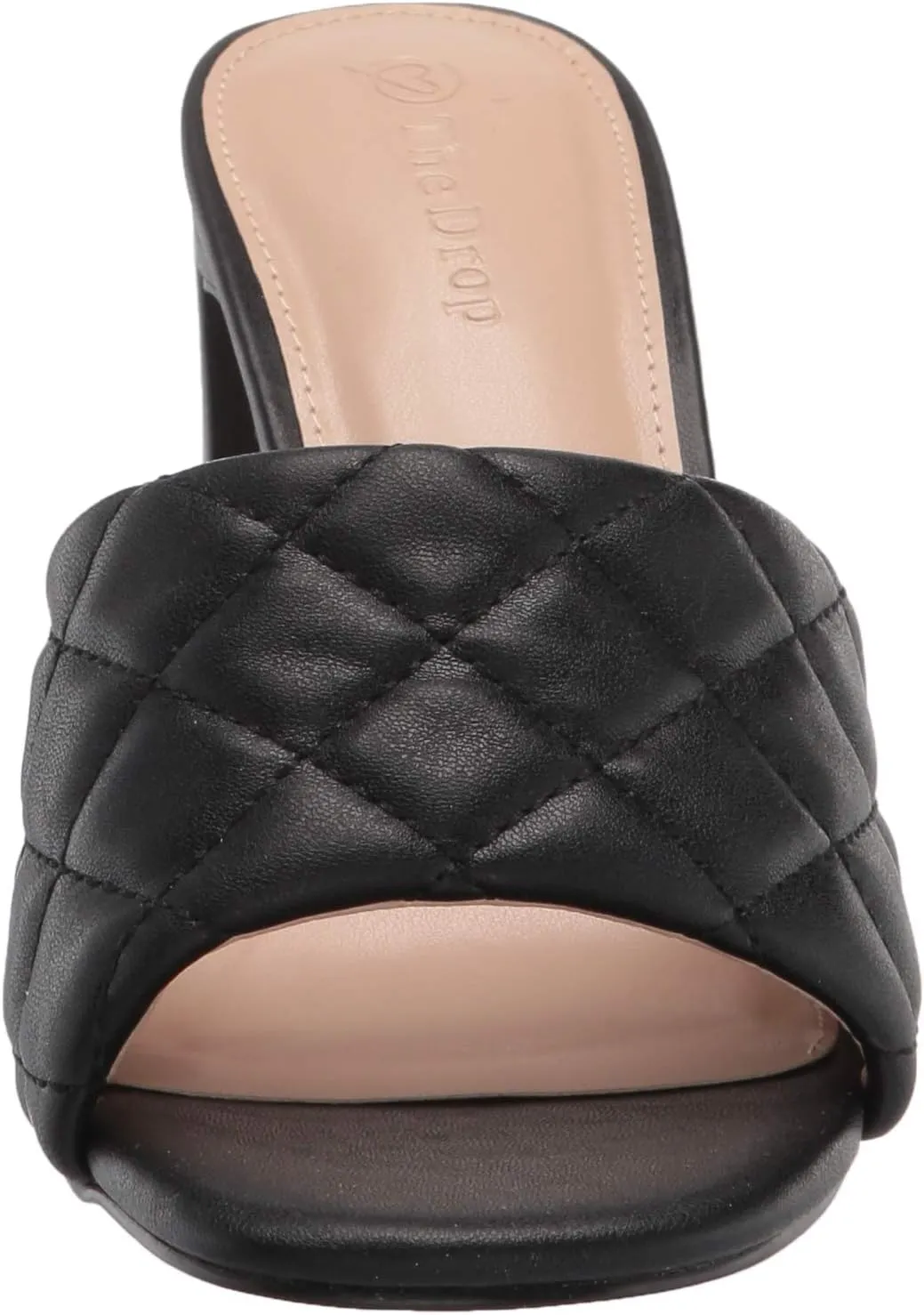 The Drop Women's Pattie High Block-Heeled Mule Sandal