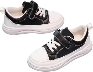 Toddler Boys and Girls Canvas Shoes Low Top Adjustable Strap Sneakers Kids New Mesh Breathable Casual Sports
