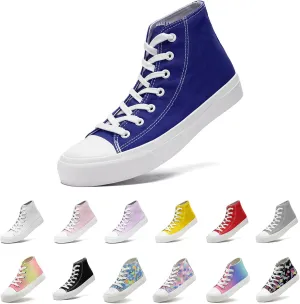 Toddler/Little Sneakers for Girls Boys Kids Fashion High Tops Canvas Shoes Classic Casual Tennis Shoes Colorful Shoes