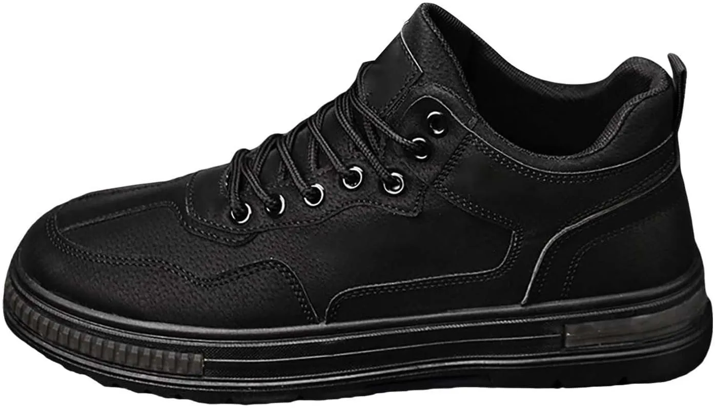 White Sneakers Men White Shoes for Men Men's Casual Slip-on Loafers Wide Toe Box Trendy Casual Men's Loafers & Slip-Ons Black Sneakers for Women