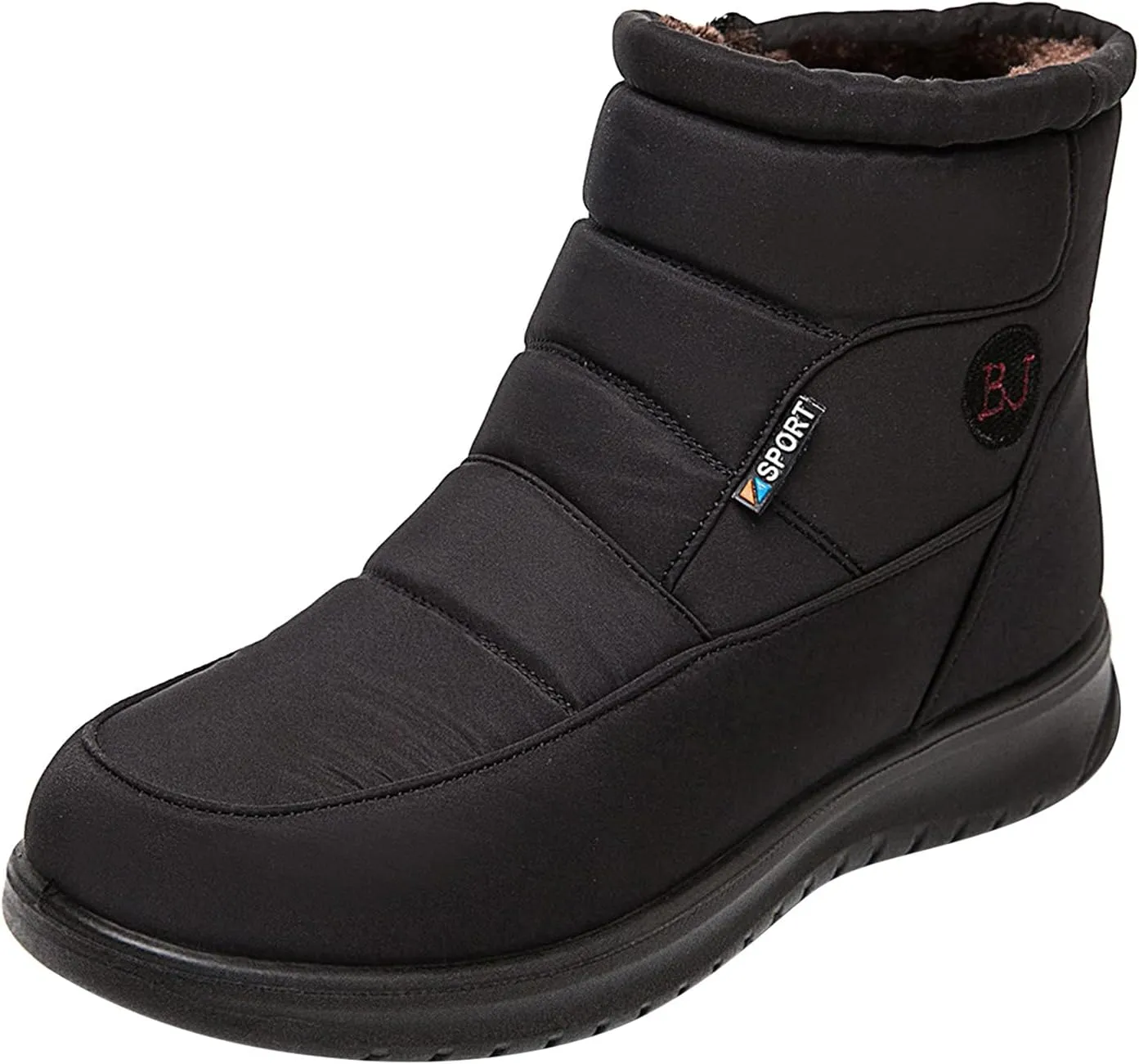 Winter Boots Women Wide Calf Waterproof Winter Shoes Ladies Womens Snow Boots Winter Warm Booties Womens Warm Shoes for Winter Womens Fall Shoes Snow Booties Men