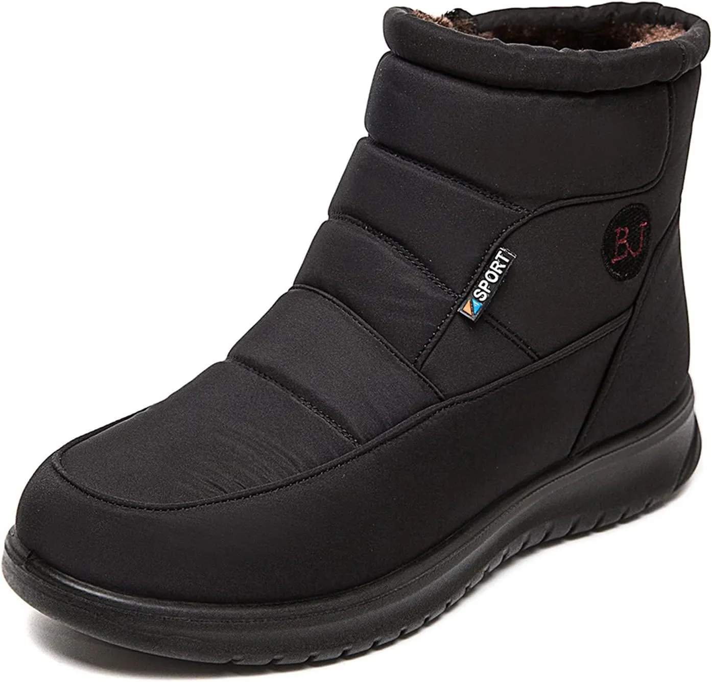 Winter Boots Women Wide Calf Waterproof Winter Shoes Ladies Womens Snow Boots Winter Warm Booties Womens Warm Shoes for Winter Womens Fall Shoes Snow Booties Men